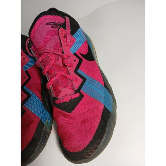 Nike LeBron 18 Low \'Neon Nights Fireberry\' Mens Sneakers Size 10.5